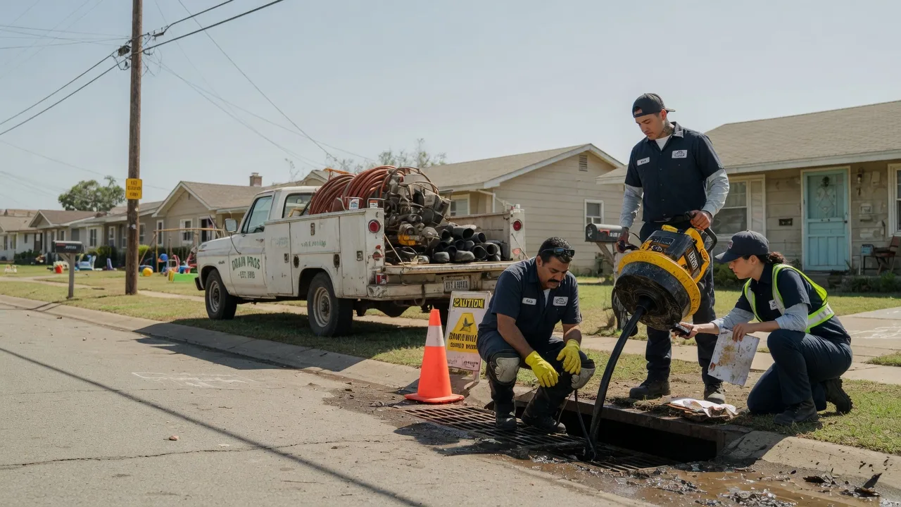 Drain Cleaning in Bessie, OK near me